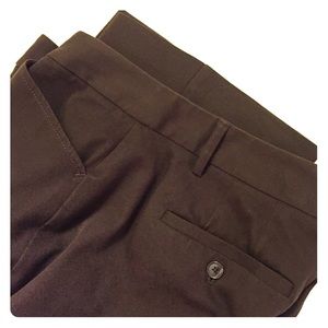Eddie Bauer LONG Trousers Stayshape Brown 16L
